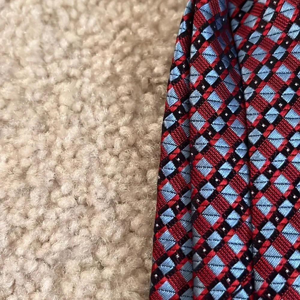 KIDS RED AND BLUE TIE